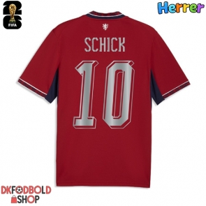 Tjekkiet Patrik Schick #10 Hjemmebanetrøje VM 2026 Kort ærmer